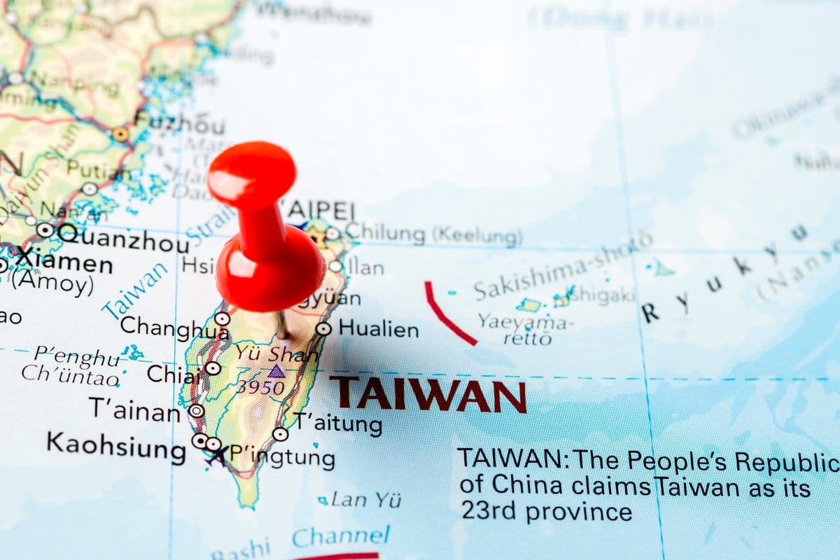 Taiwan map